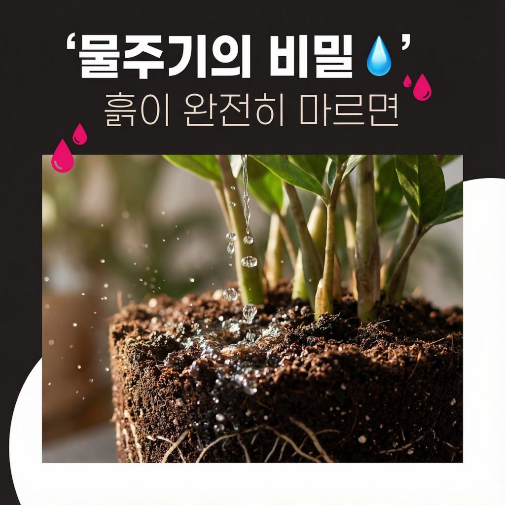 금전수 물주기의 비밀