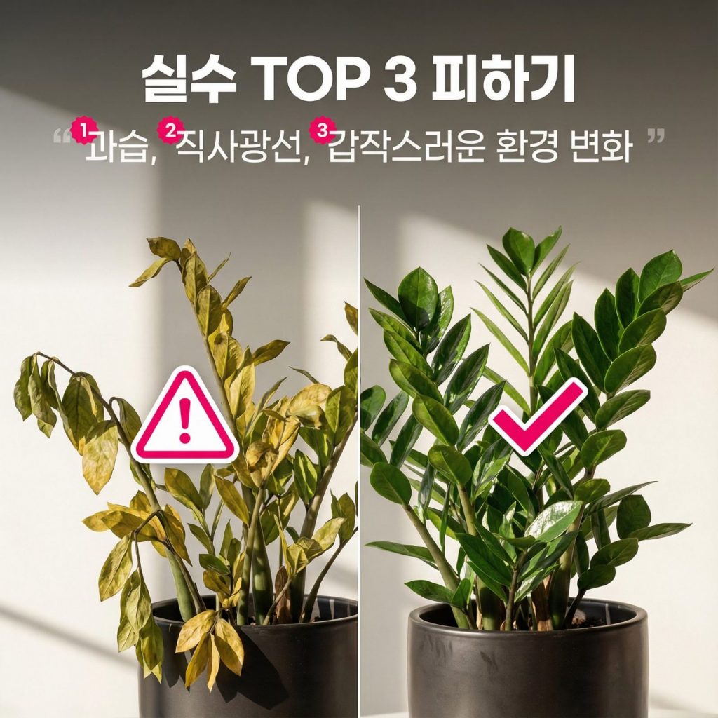 금전수 키우기 실수 TOP 3