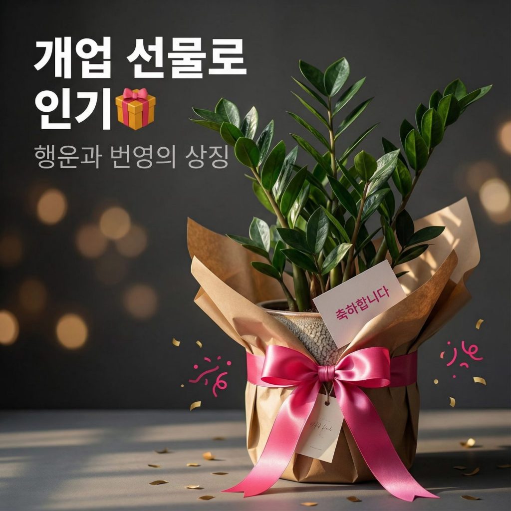 개업 선물로 인기 있는 금전수